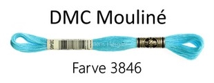 DMC Mouline Amagergarn farve 3846